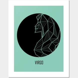 Virgo - Geometric Astrology Posters and Art